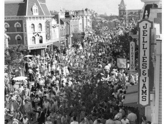 Disneyland's chaotic opening day