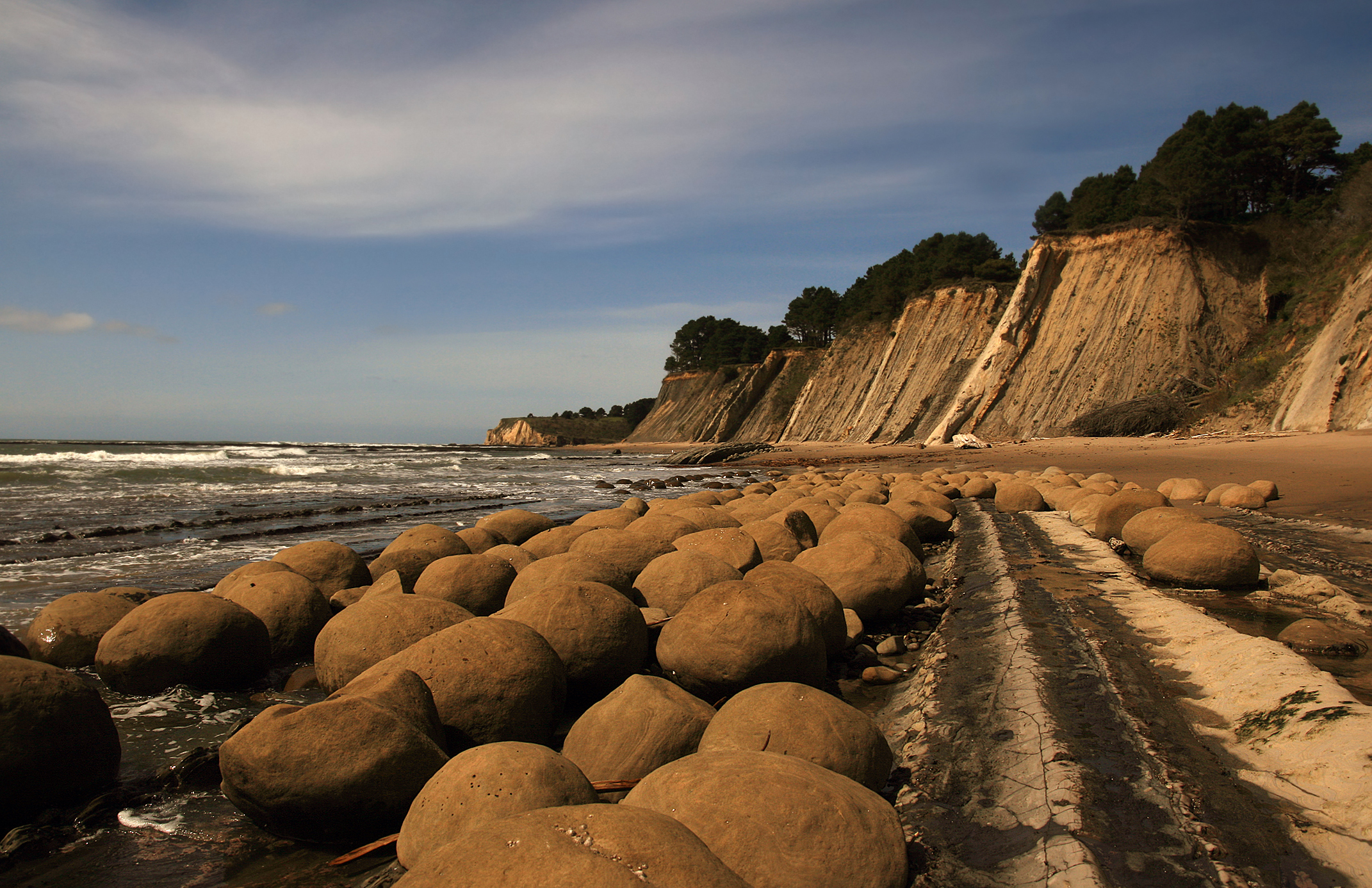 Bowling Ball Beach, Mendocino County